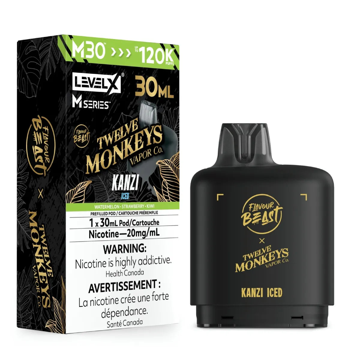 Level X Flavour Beast M Series 30ML 120K Puffs