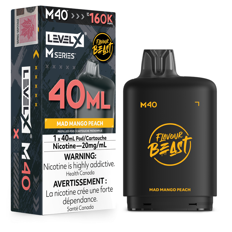 Level X Flavour Beast M40  Series Pods 160k Puffs