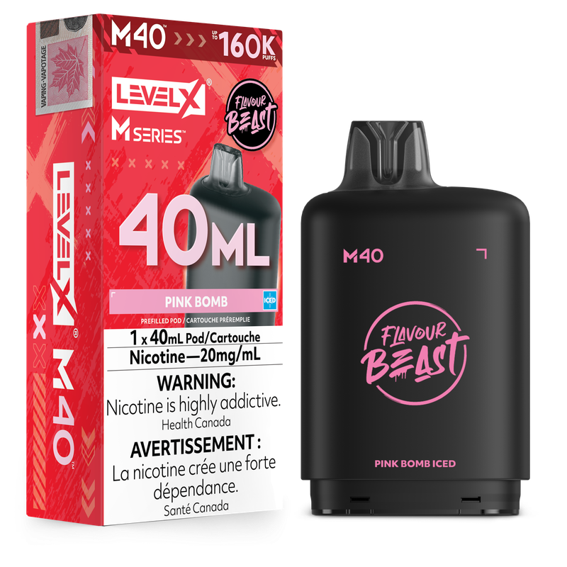 Level X Flavour Beast M40  Series Pods 160k Puffs