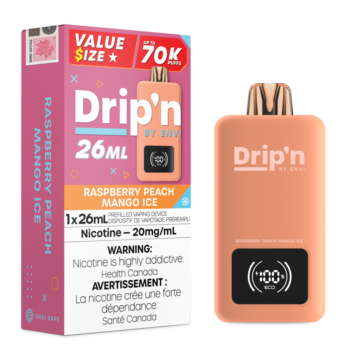 Drip'n 70K Disposable Vape