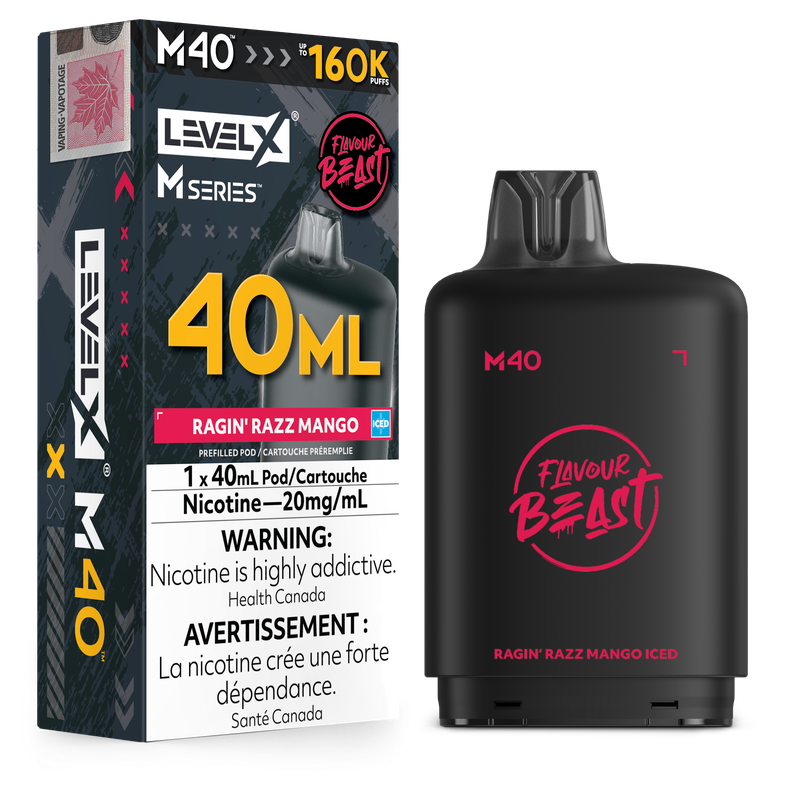 Level X Flavour Beast M40  Series Pods 160k Puffs